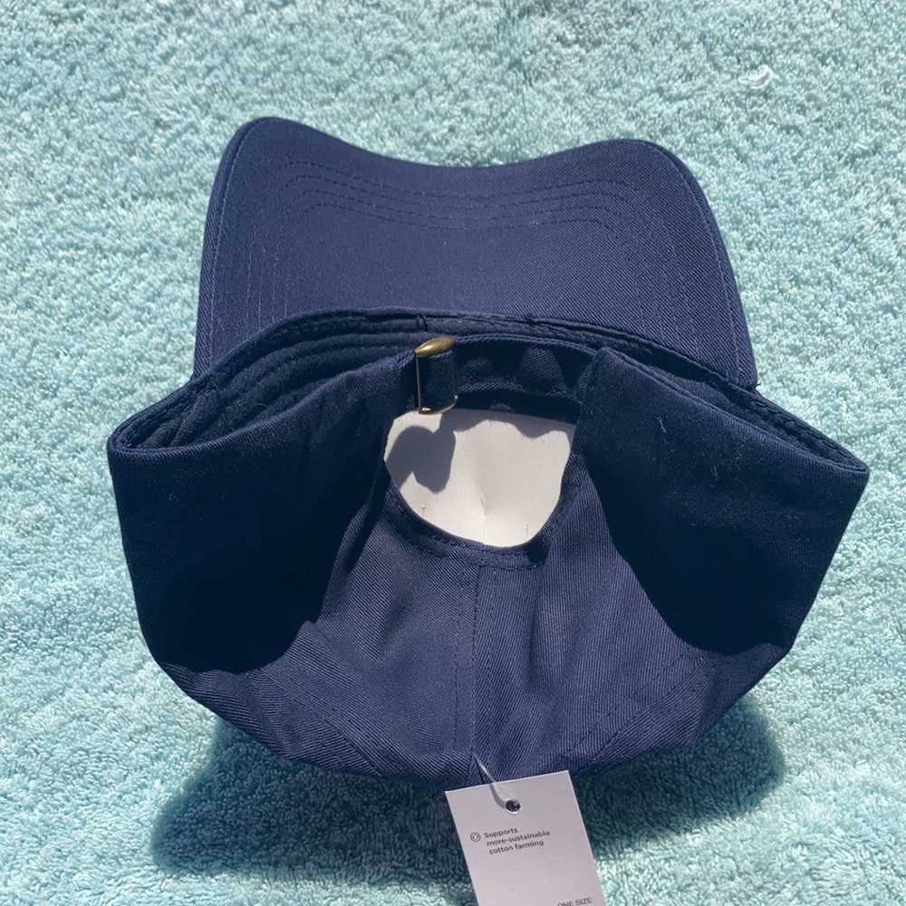 Sonoma cool cat lady navy blue cotton hat - Picture 13 of 14
